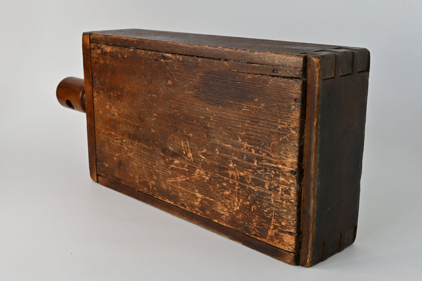 Spielkartenpresse aus Holz – Jugendstil-Design, deutsches Kaiserreich – 1910er Jahre