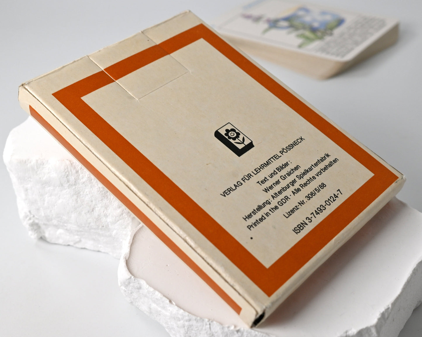 Quartettspiel – Heimische Küchenkräuter, Altenburger Spielkarten DDR, Einzelstück – 1980er Jahre