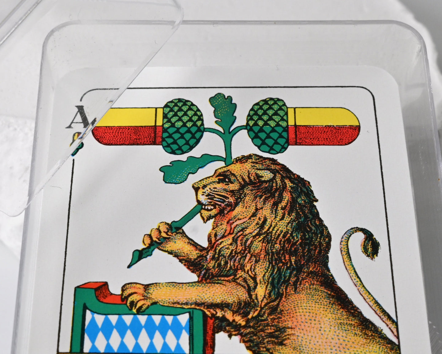 Vintage Skat Playing Cards – Altenburg DDR, Franconian Double Image, German Suited Deck, Single Piece – 1980s