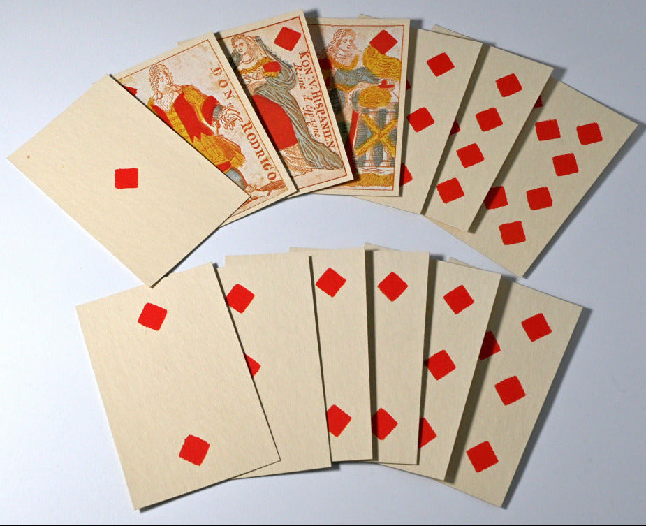 Vintage Playing Cards, French Suited Deck, Card Box, Facsimile Edition, Rummy, Bridge, Canasta, Whist, Poker, One of a Kind, 1970s