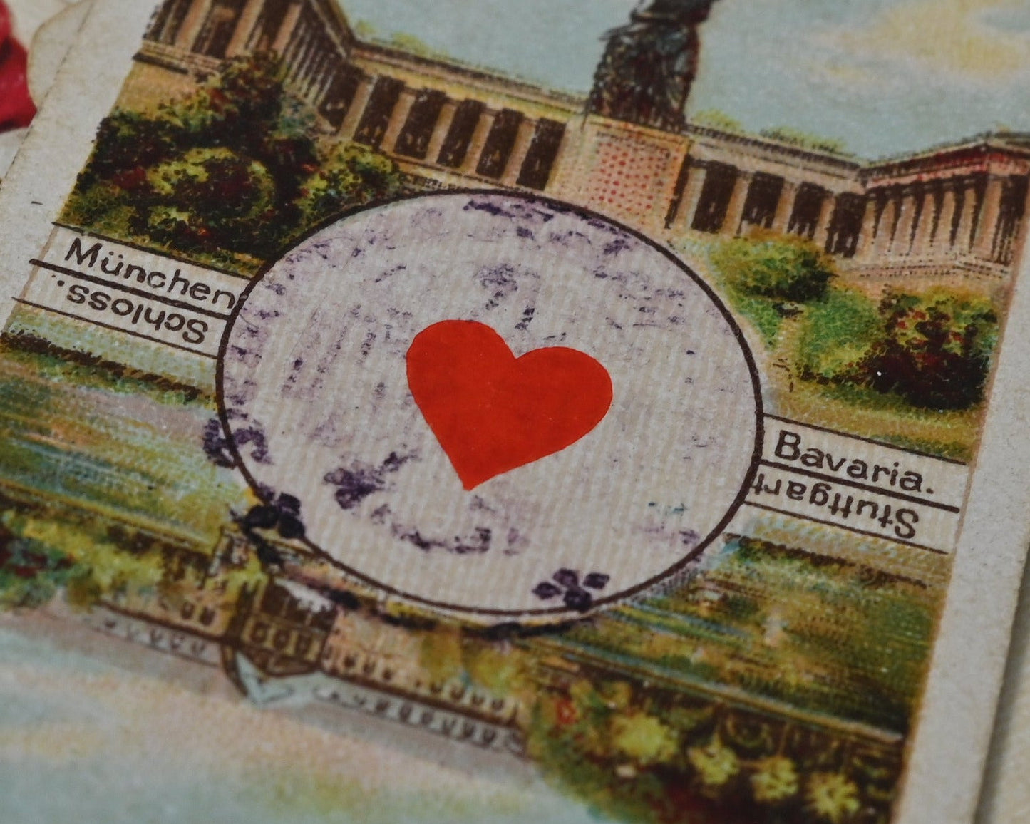 Salon-Patience Nr. 182 – Vereinigte Stralsunder Spielkarten-Fabriken, Goldschnitt, Steuerstempel Nr. 4, Einzelstück – 1920er Jahre