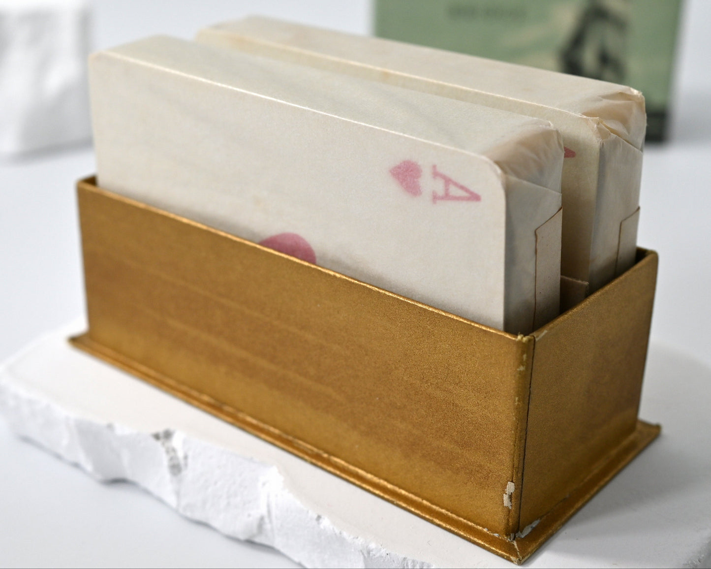 Vintage Playing Card Set – Altenburg Playing Cards, French Suits for Rummy, Bridge, Canasta, Whist, Poker, Double Deck – 1940s