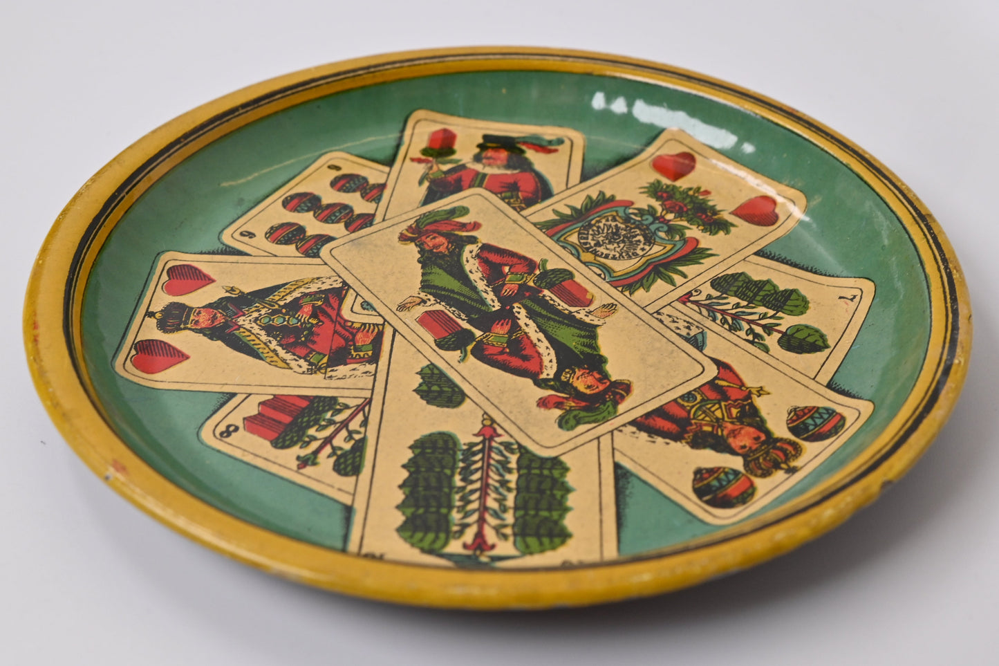 Spielgeldteller, Jeton Teller, deutsches Kaiserreich, Made in Germany, 1910er Jahre