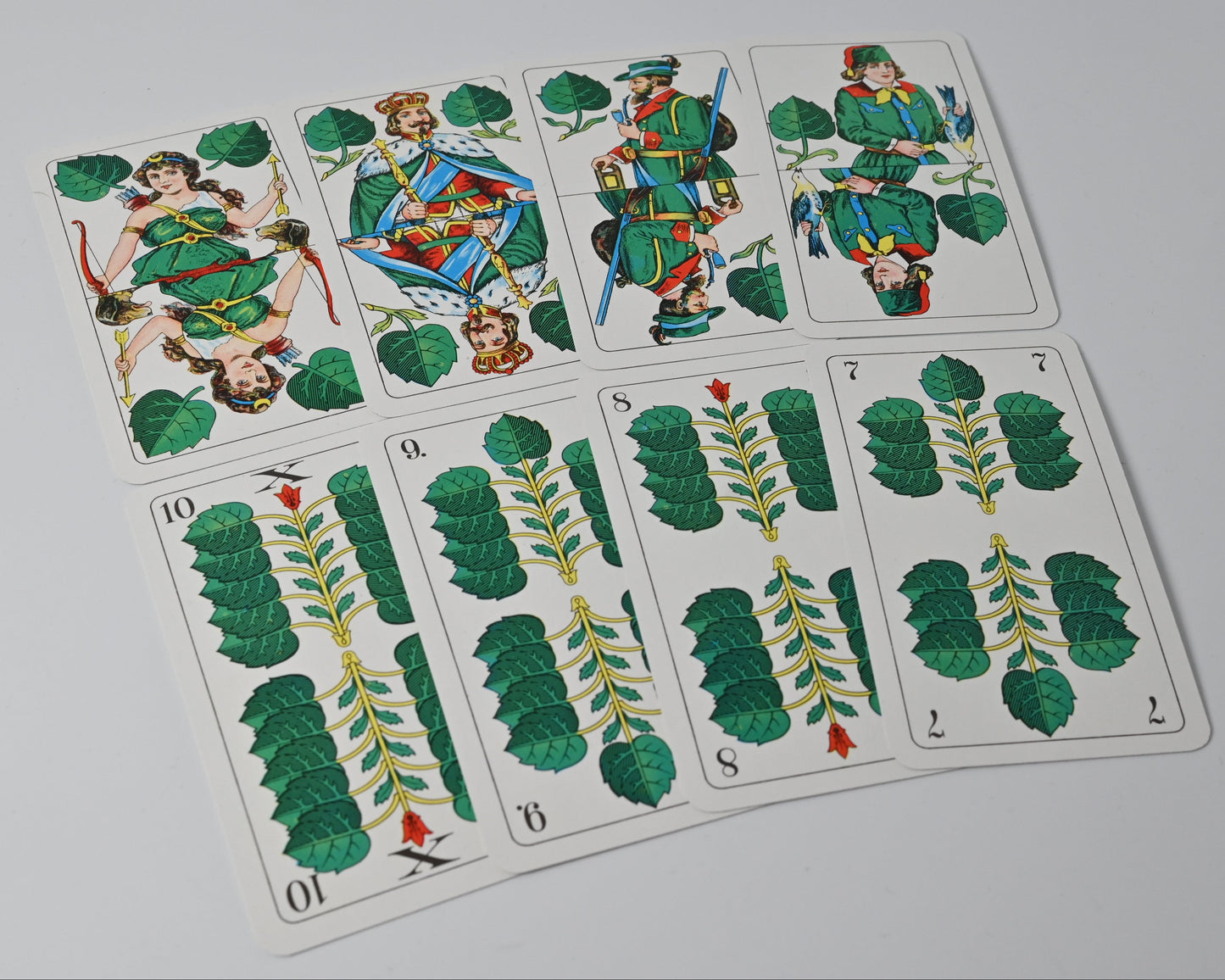 Skat Deck DDR – Altenburg Playing Cards, Halles Pattern, German Suits, One of a Kind – 1980s