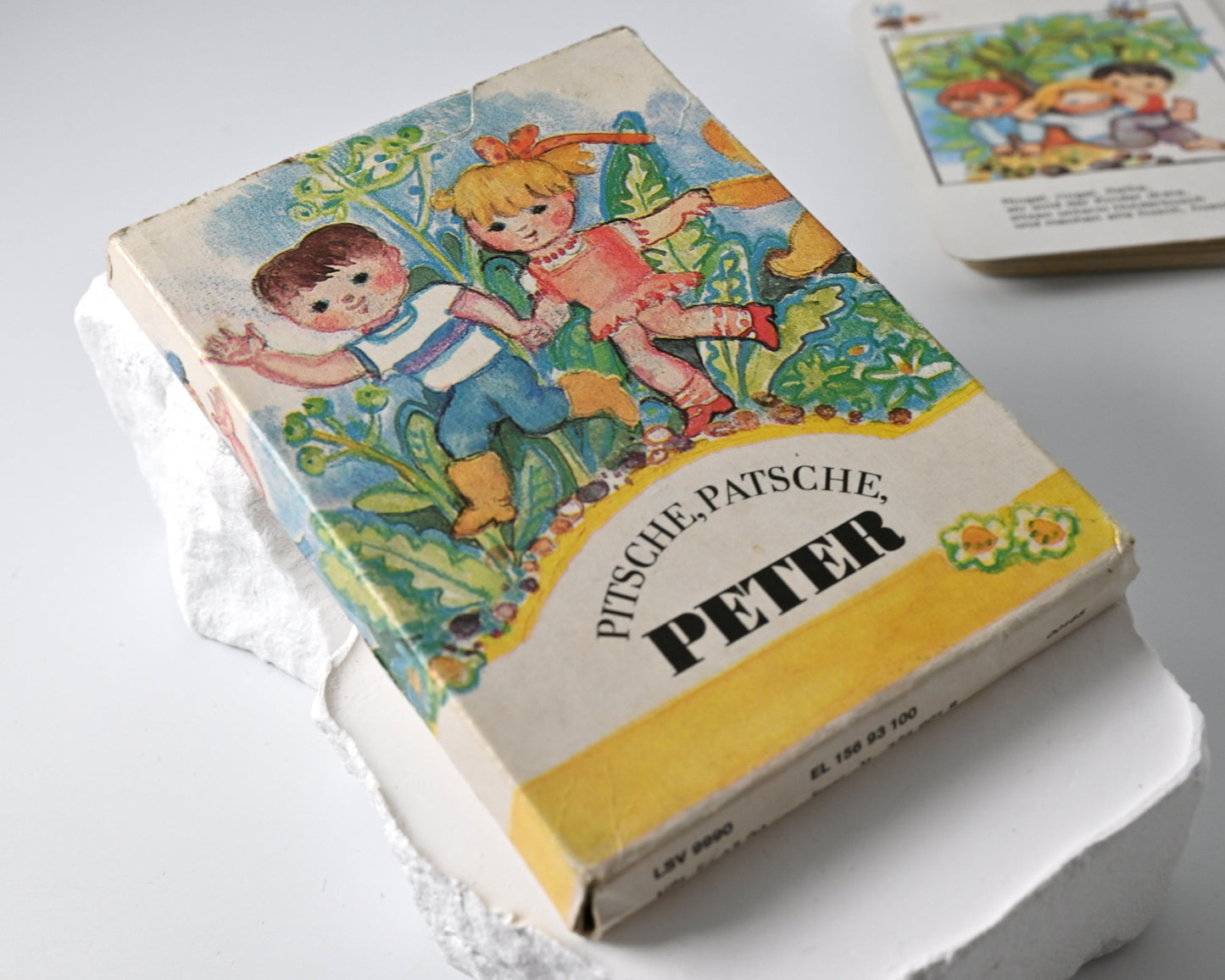 Quartettspiel – Kinderreime, Altenburger Spielkarten DDR, Einzelstück – 1980er Jahre