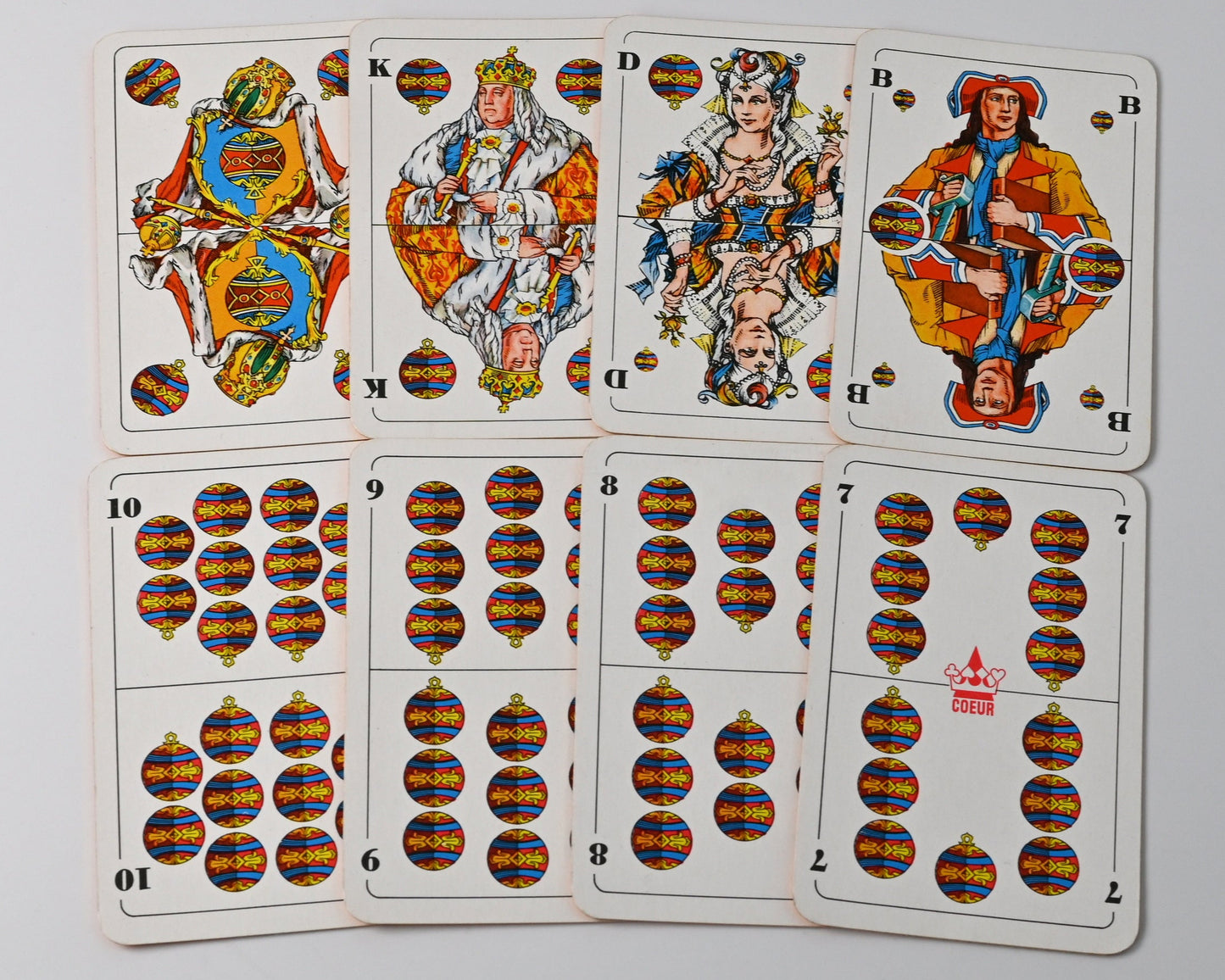 Skat Deck DDR – Altenburger Playing Cards, German Suited, Gilt Edges, Leather Case, One of a Kind – 1970s