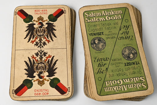 Skatspiel – Deutsche Kriegs-Spielkarte Nr. 194, Altenburger Spielkarten, deutsches Blatt, Deutsches Kaiserreich, Einzelstück – 1910er Jahre