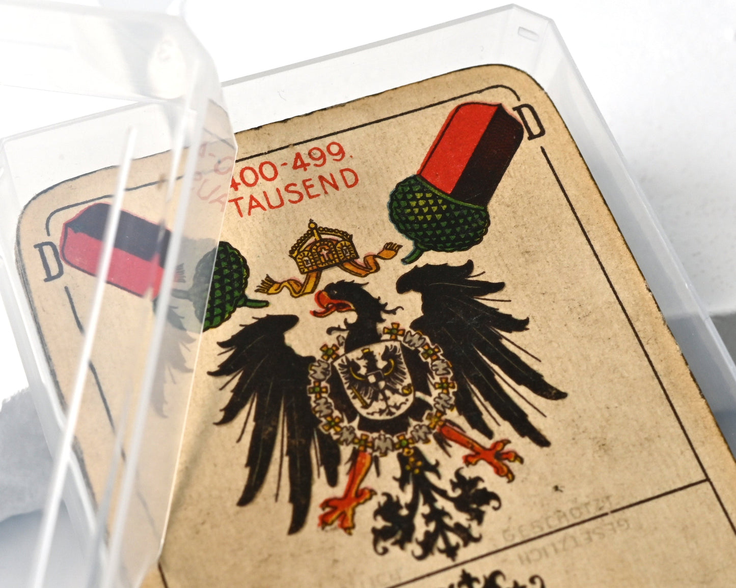 kat Deck – German War Playing Card No. 194, Altenburg Playing Cards, German-Suited Pattern, German Empire, One of a Kind – 1910s