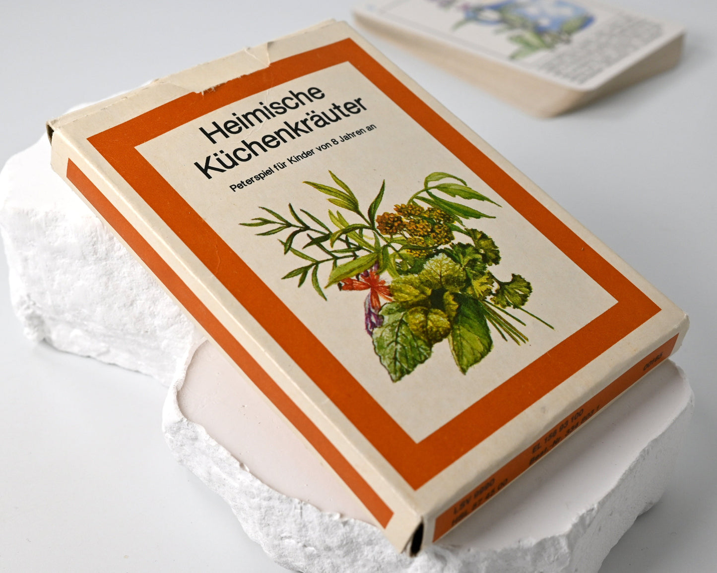 Quartettspiel – Heimische Küchenkräuter, Altenburger Spielkarten DDR, Einzelstück – 1980er Jahre