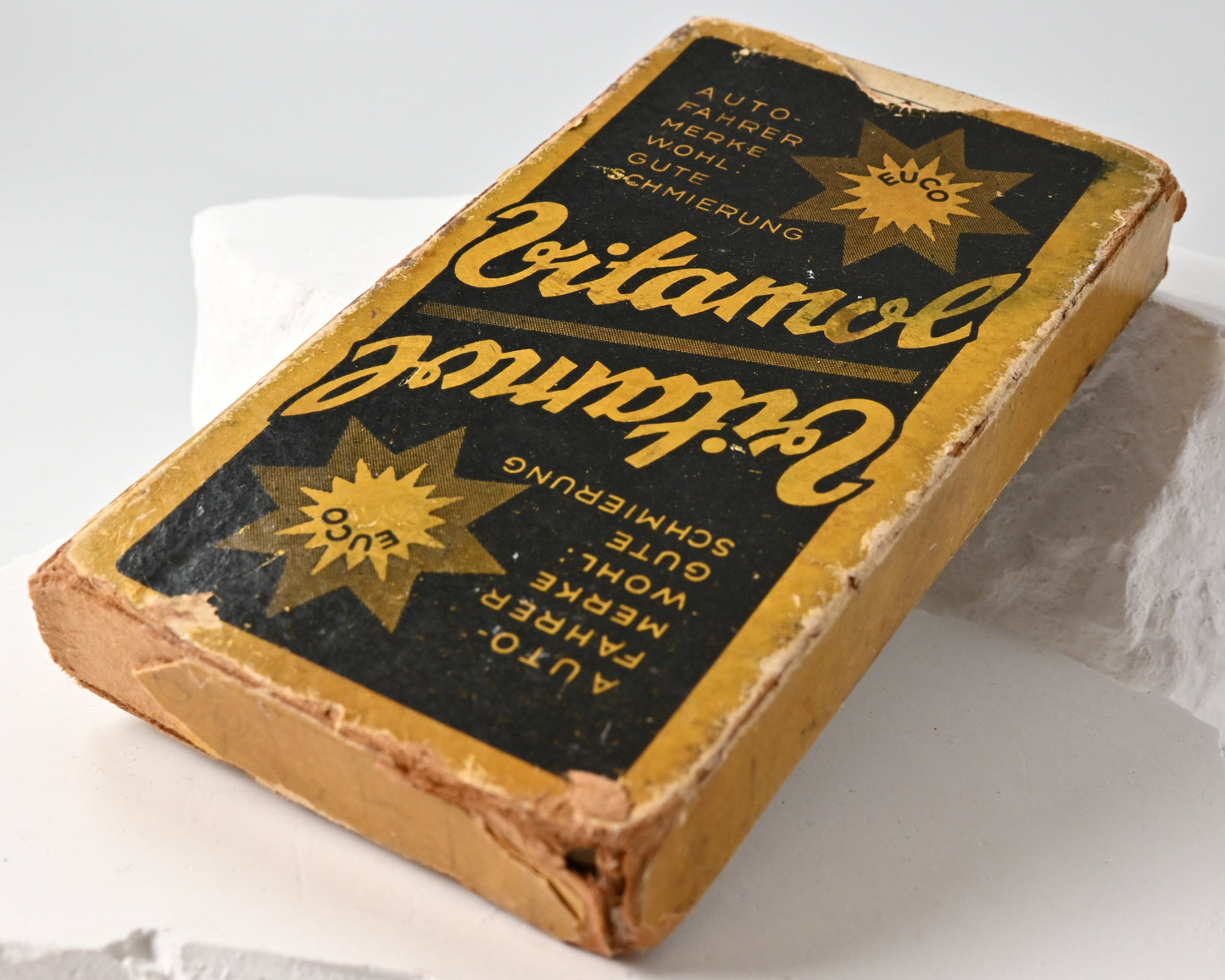 Skatspiel, Altenburger Spielkarten, feinste Doppelbilder Karte, deutsches Blatt, Vitamol Reklame, Einzelstück, 1930er Jahre