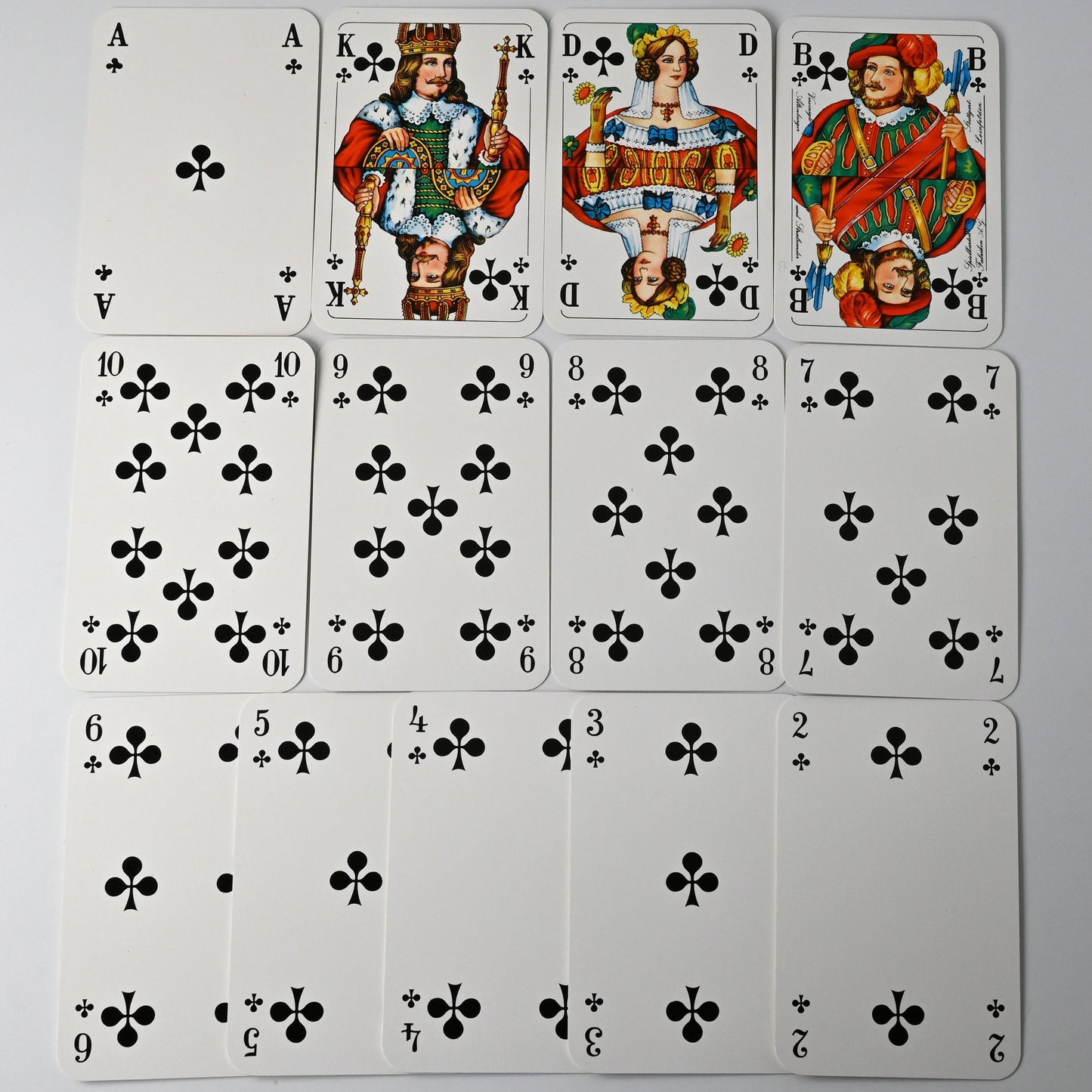 Rummy Playing Cards, 2 Decks in Wooden Box, Altenburger Playing Cards, for Bridge, Canasta, Poker, 1950s Vintage