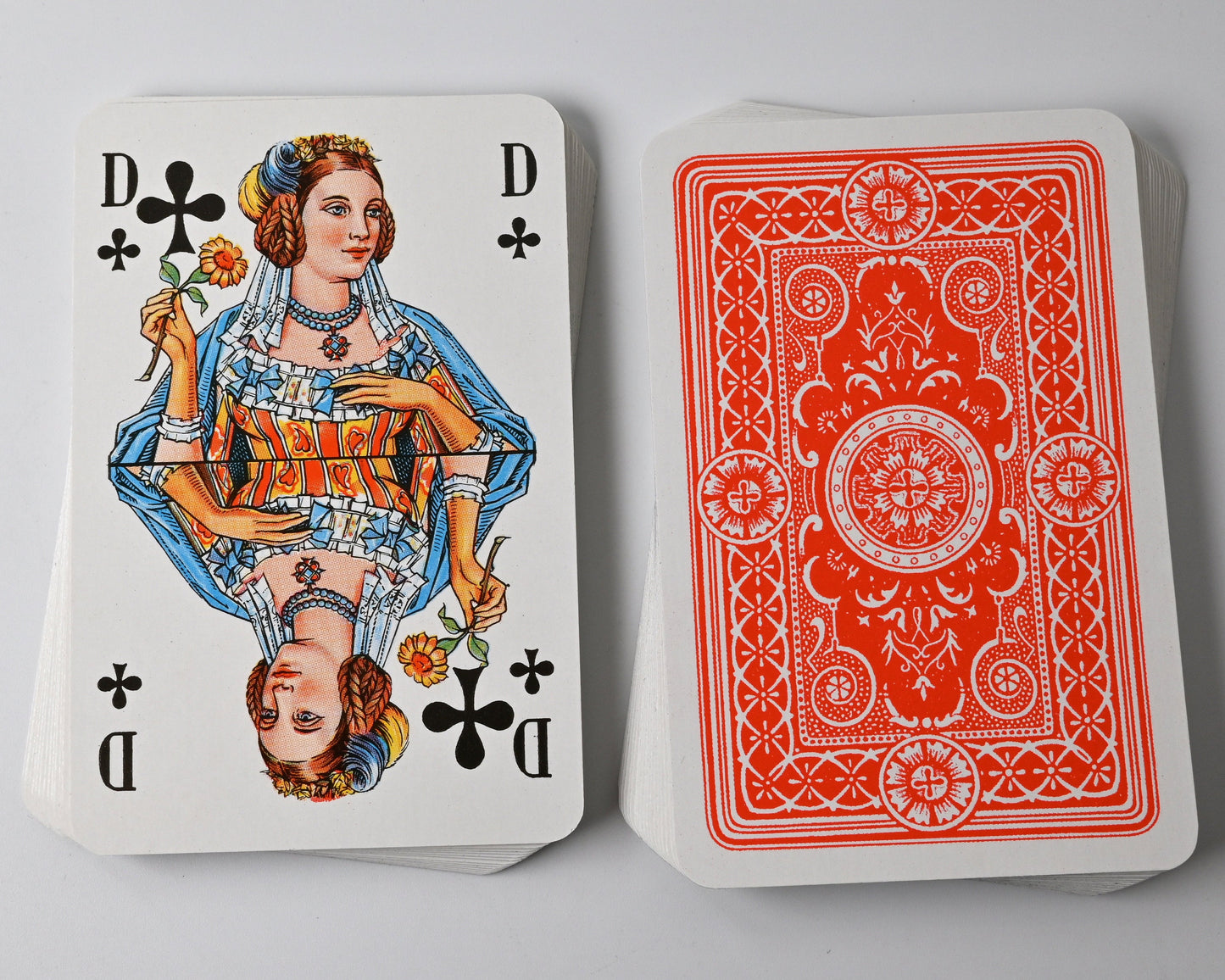 Skatspiel – Altenburger Spielkartenfabrik DDR, französisches Blatt, originale Faltschachtel – 1970er Jahre