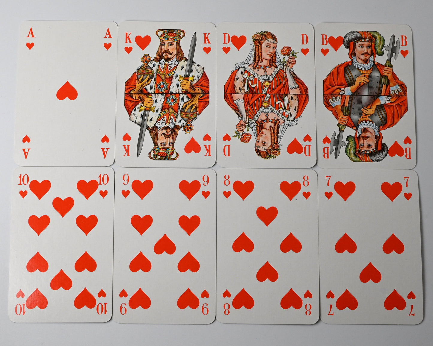 Skat-Set DDR, Altenburger Spielkarten, französisches Blatt, Holzkassette mit Rehbock, Scherenschnitt, Einzelstück, 1970er Jahre