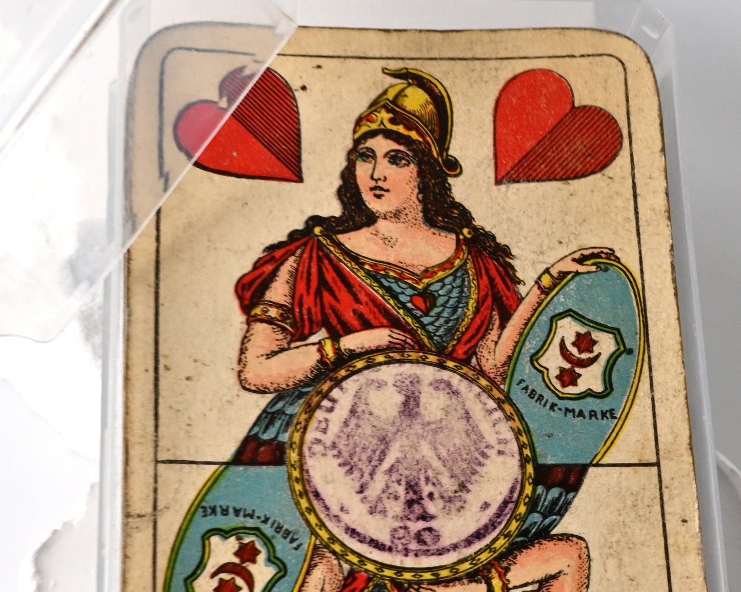 Skat Deck – Ludwig & Schmidt Halle, German-suited Preußisches Doppelbild, Imperial Germany, One-of-a-Kind – 1900s