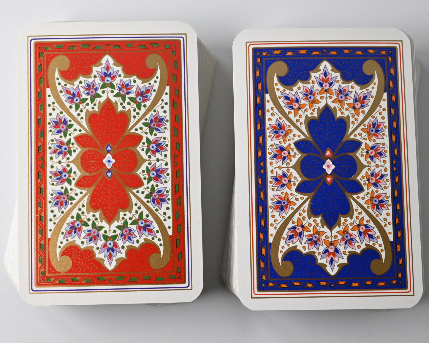 Rummy Playing Cards – Altenburg Stralsunder Original, Linen Box, suitable for Poker, Bridge, Canasta, Whist, One of a Kind – 1970s