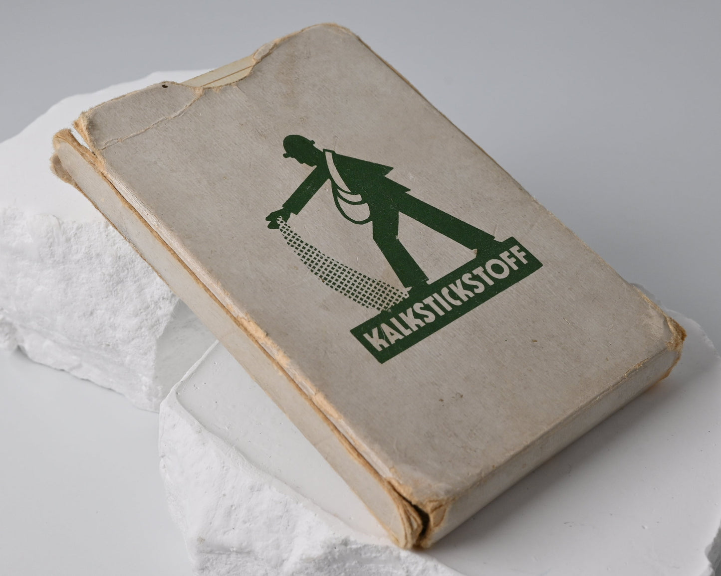 Skatspiel, Altenburger Spielkarten, Reklame - Kalkstickstoff ist Trumpf, französisches Blatt, Goldschnitt, Einzelstück, 1930er Jahre