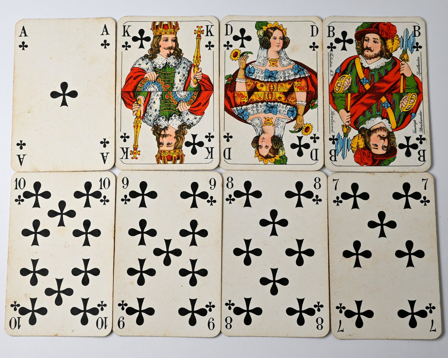 Skatspiel, Reklame - Straßenbahngüterdienst Hannover, Altenburger und Stralsunder Spielkarten, französisches Blatt, 1930er Jahre