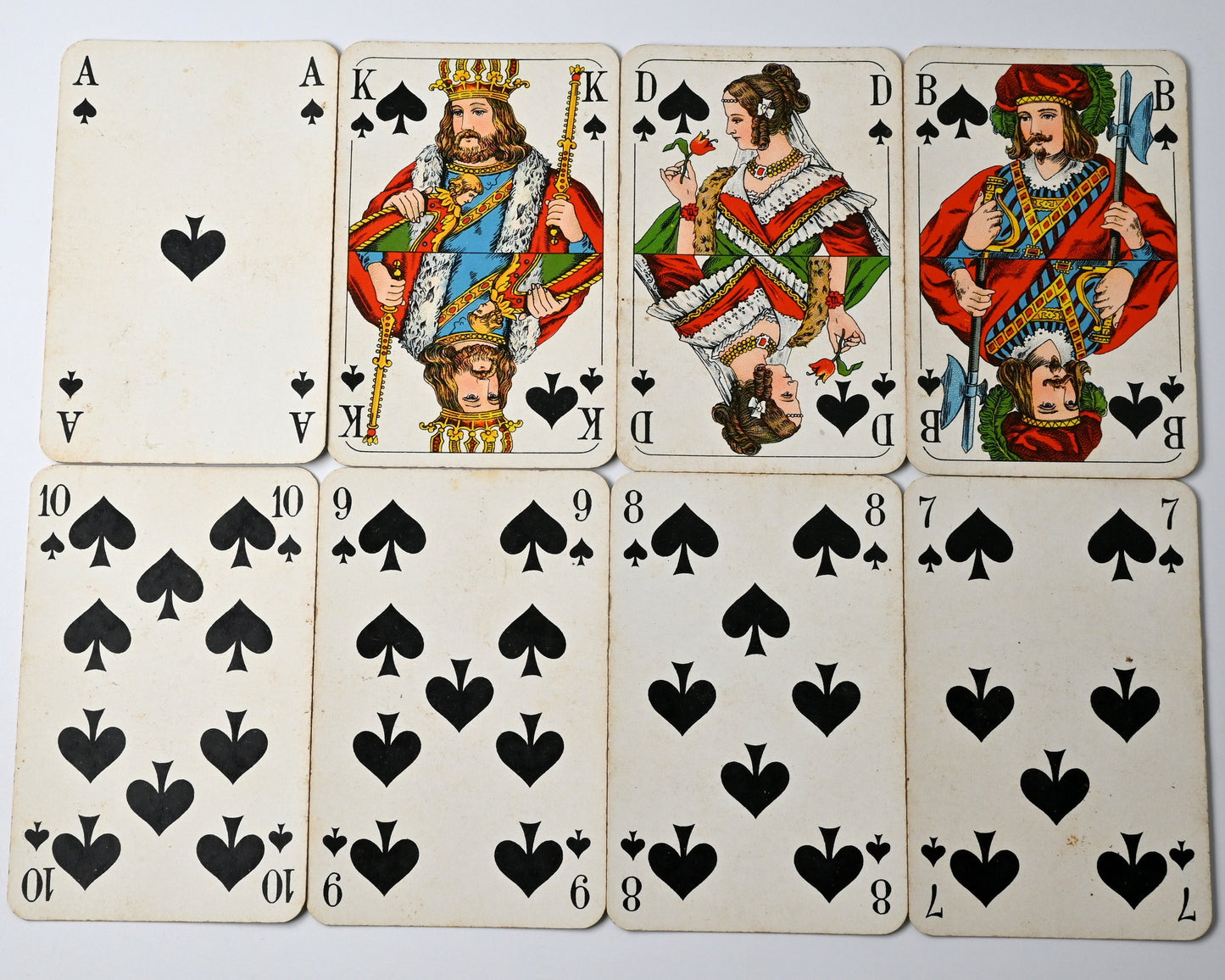 Skatspiel, Reklame - Straßenbahngüterdienst Hannover, Altenburger und Stralsunder Spielkarten, französisches Blatt, 1930er Jahre