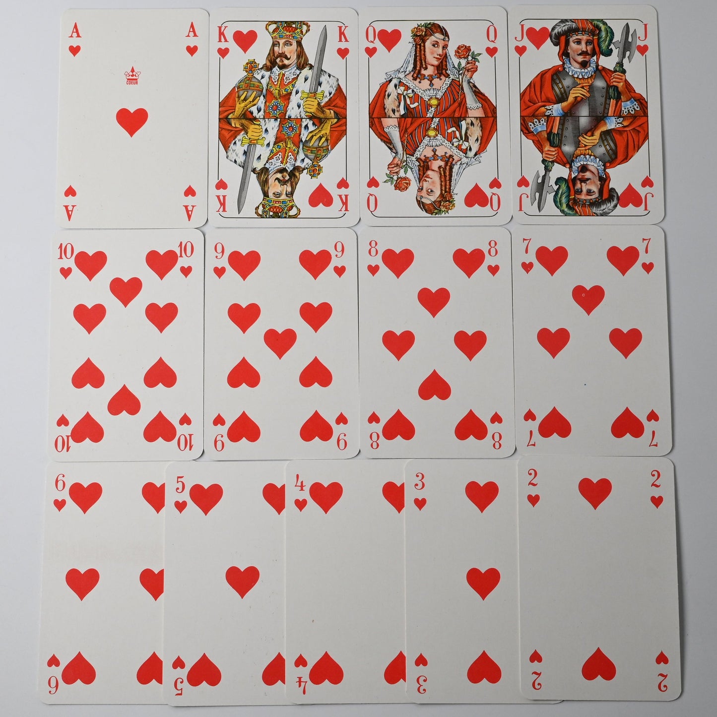 Vintage Playing Cards in Wooden Box, Altenburg DDR, Double Deck with 6 Jokers, Rummy, Canasta, Poker, Bridge, One of a Kind – 1970s