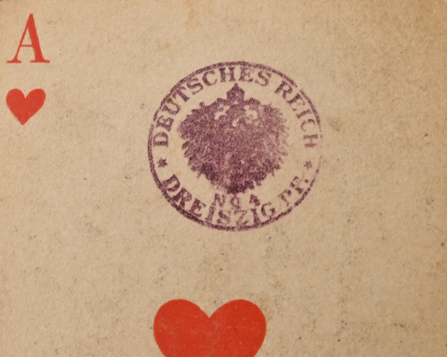 Skatspiel – Stralsunder Spielkarten-Fabriken, französisches Blatt, Reklame „Sefer Pascha Cigarettes“, Einzelstück – 1880er Jahre