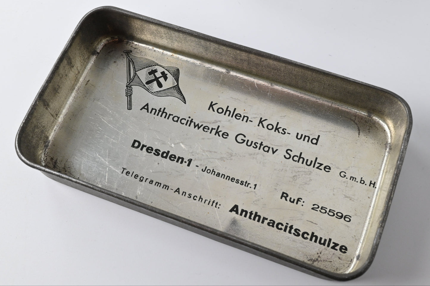 Vintage Skat Deck – Prussian Pattern, Vereinigte Stralsunder Playing Card Factories, with Metal Card Press, One-of-a-Kind Set – 1920s