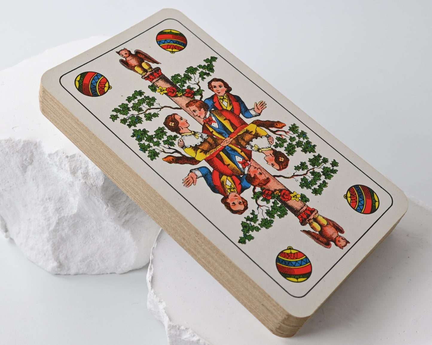 Skat Deck No. 301 “Glockenblume”, Altenburger Playing Cards, Saxon Pattern, Vintage, 1960s
