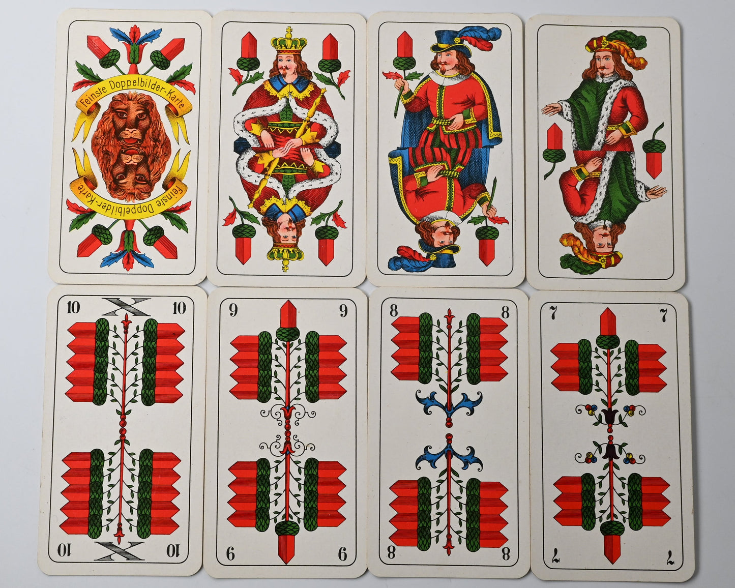 Skat Deck No. 301 “Glockenblume”, Altenburger Playing Cards, Saxon Pattern, Vintage, 1960s