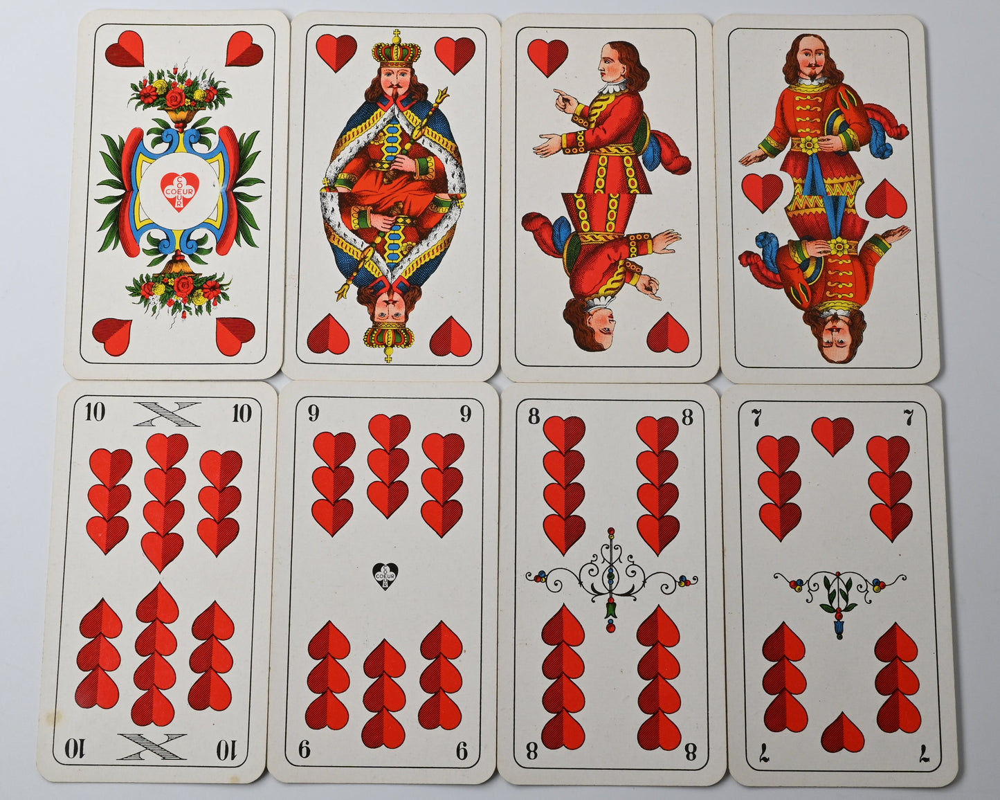 Skat Deck No. 301 “Glockenblume”, Altenburger Playing Cards, Saxon Pattern, Vintage, 1960s