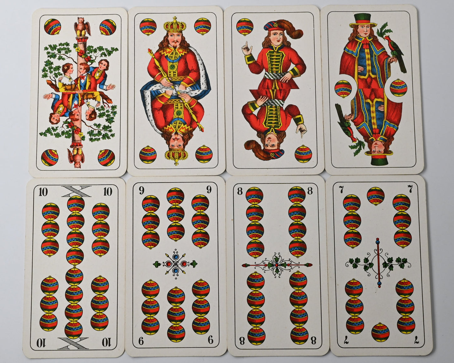 Skat Deck No. 301 “Glockenblume”, Altenburger Playing Cards, Saxon Pattern, Vintage, 1960s