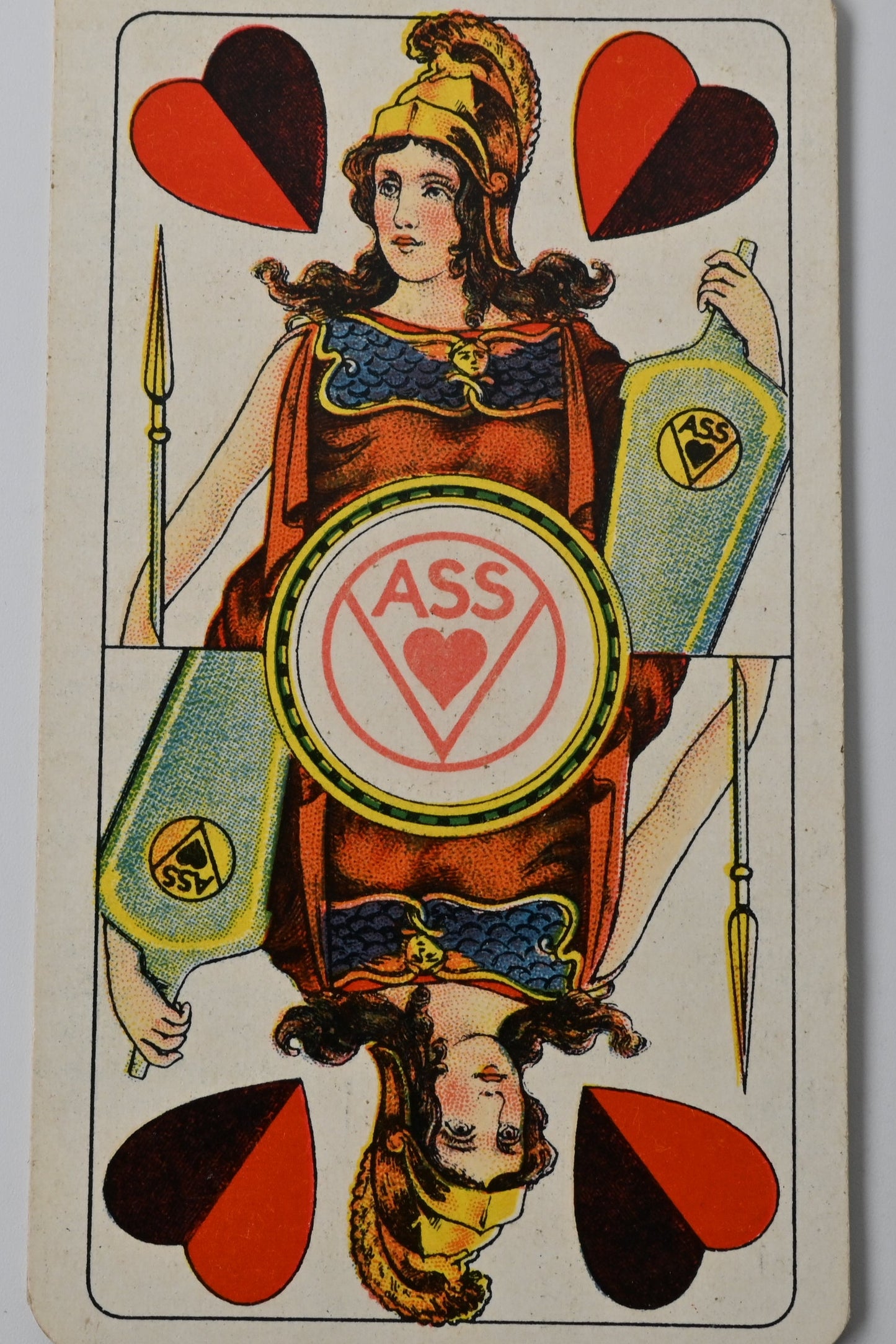 Skat Deck – ASS Altenburg, Salon Cards - Prussian Double Image No. 206, German Suit, Unique Piece – 1940s