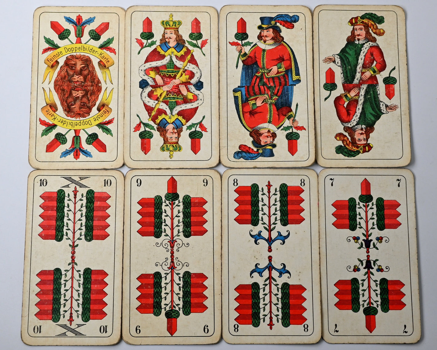 Skat Deck DDR – VEB Altenburger Playing Card Factory, No. 49, Saxon Pattern, Single Piece – 1960s