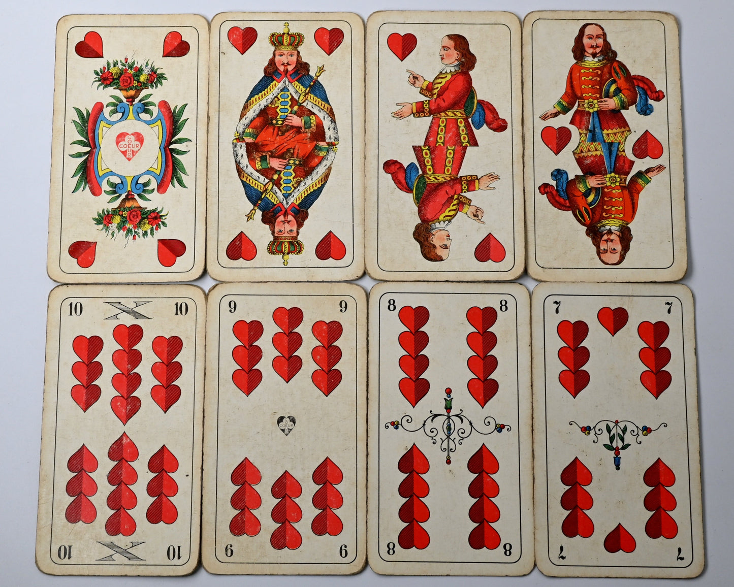 Skat Deck DDR – VEB Altenburger Playing Card Factory, No. 49, Saxon Pattern, Single Piece – 1960s