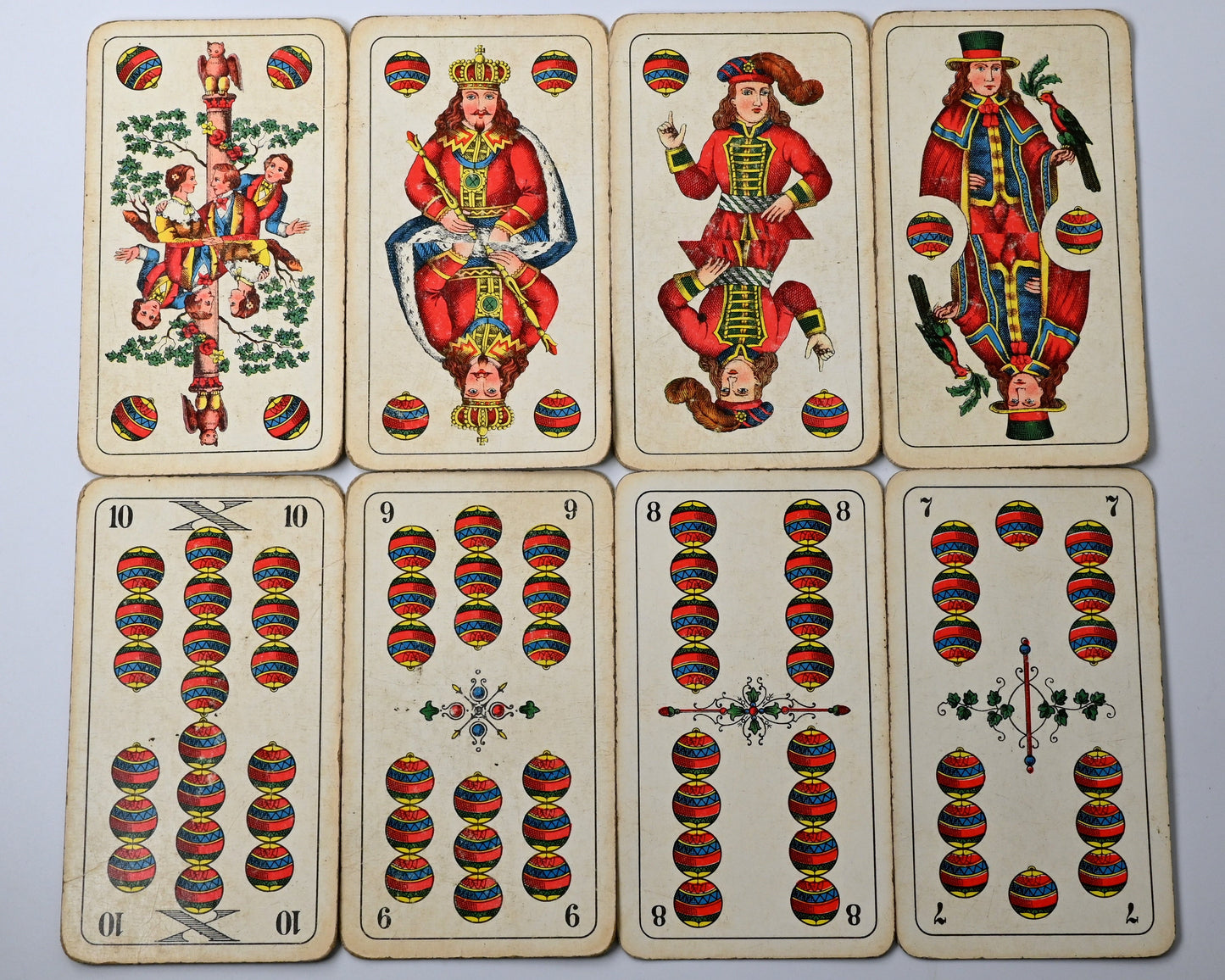 Skat Deck DDR – VEB Altenburger Playing Card Factory, No. 49, Saxon Pattern, Single Piece – 1960s