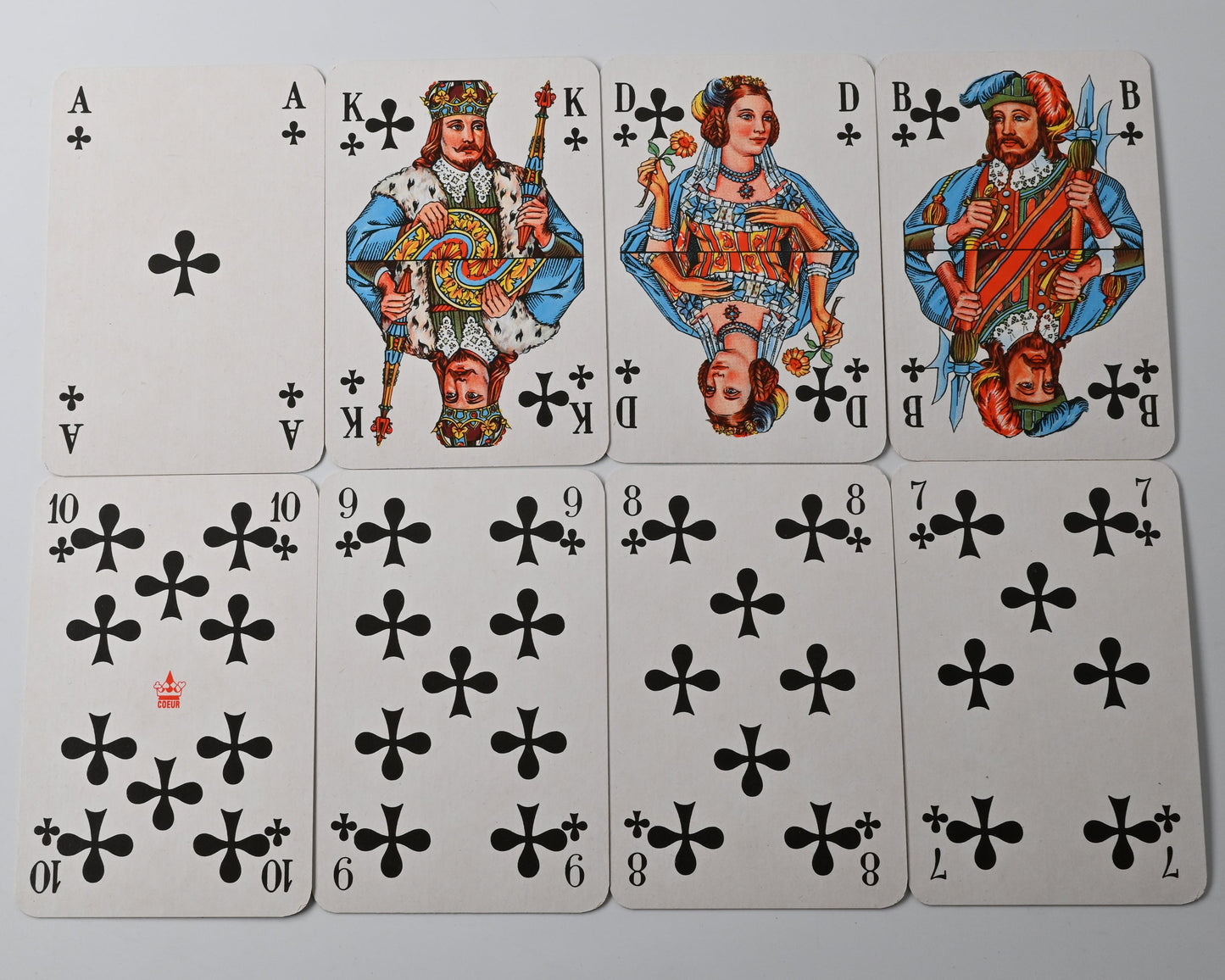 Skat Playing Cards – Altenburg Playing Card Factory DDR, Design 9R, French Suit, Vintage Deck – 1970s