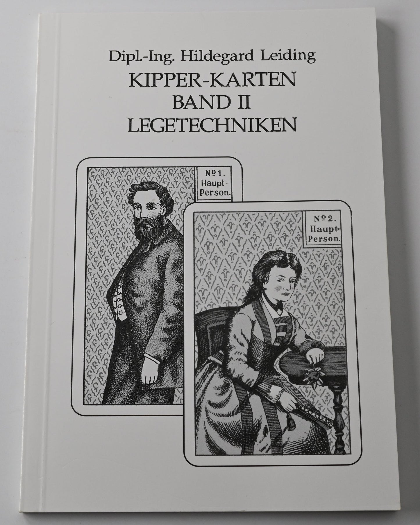 Kipperkarten Wahrsagekarten Set, Original Kipper - 36 Blatt, mit Buch und zusaetzlichem Band II, Orakelkarten, Einzelstück, 1990er Jahre