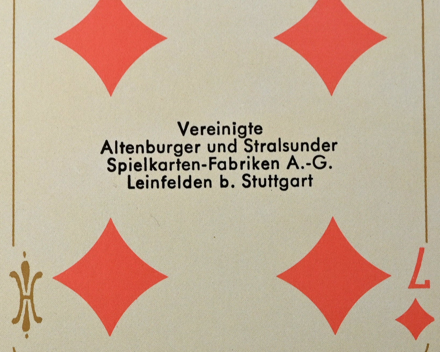 Playing Card Set in Wooden Box – Altenburger Kaiserkarte Reprint, Rummy, Poker, Canasta, Bridge Double Deck with Instructions, One-of-a-Kind – 1960s