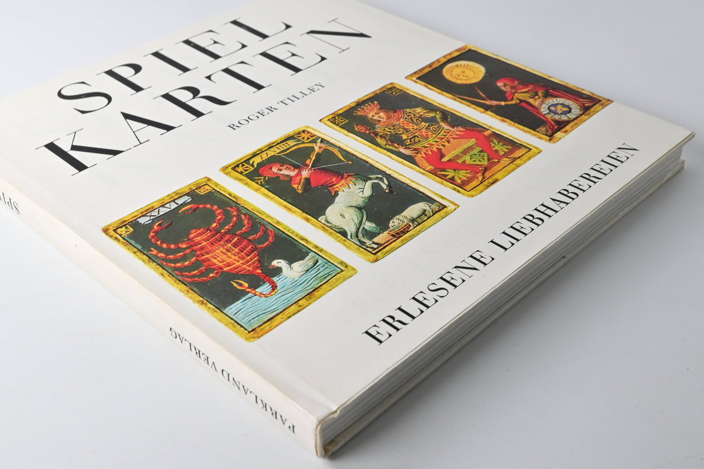 History of Playing Cards – Roger Tilley Illustrated Hardcover Book, Vintage Reference Book for Card Collectors – 1970s