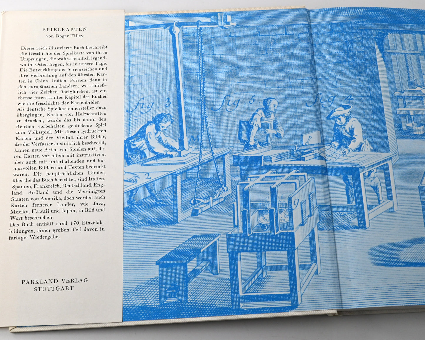 History of Playing Cards – Roger Tilley Illustrated Hardcover Book, Vintage Reference Book for Card Collectors – 1970s