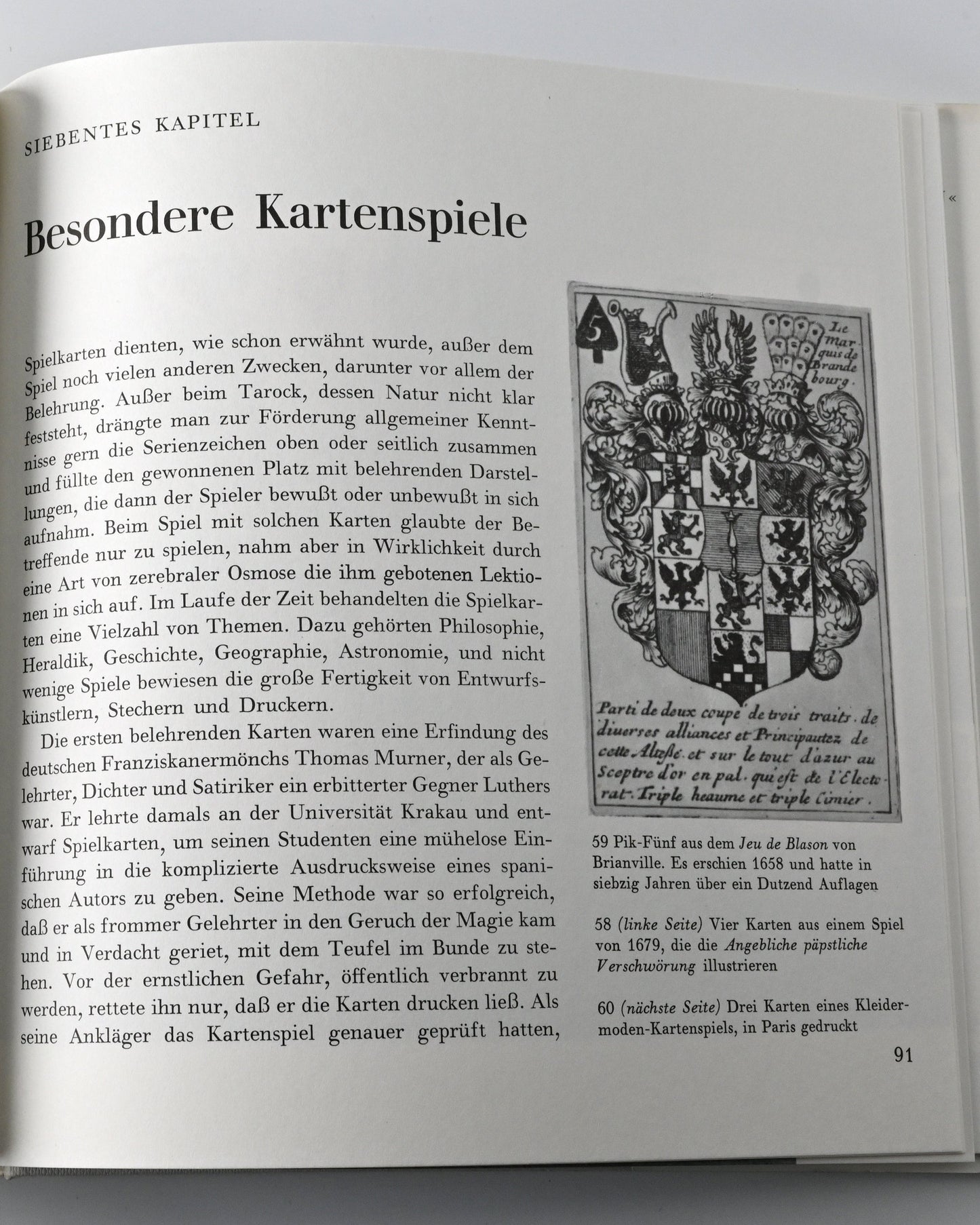 History of Playing Cards – Roger Tilley Illustrated Hardcover Book, Vintage Reference Book for Card Collectors – 1970s