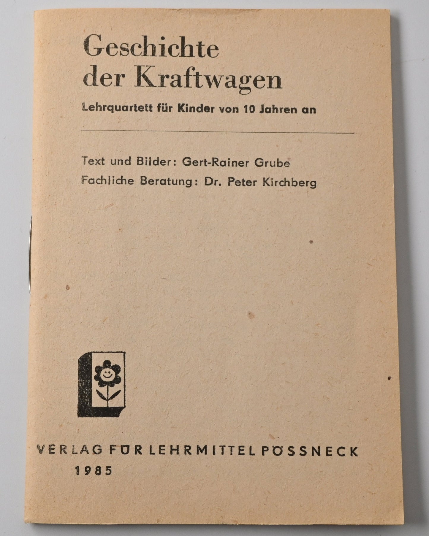 Quartettspiel – Geschichte der Kraftwagen (Auto-Quartett), Altenburger Spielkartenfabrik DDR, Einzelstück – 1980er Jahre