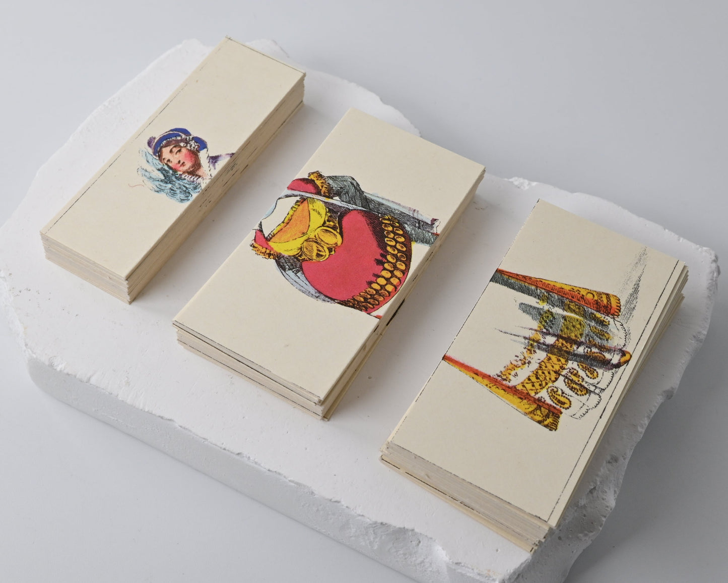 Legespiel - Biedermeier, Franz Josef Holler Reproduktion, Kleine Metamorphosen, Einzelstück, 1980er Jahre