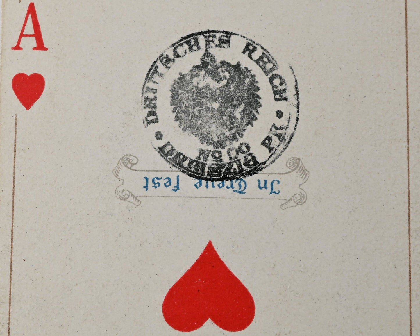 Imperial Germany Skat Deck 1915 – REICHS-KARTE by Fritz von Lindenau, VSS Altenburg, French Suits – 1910s