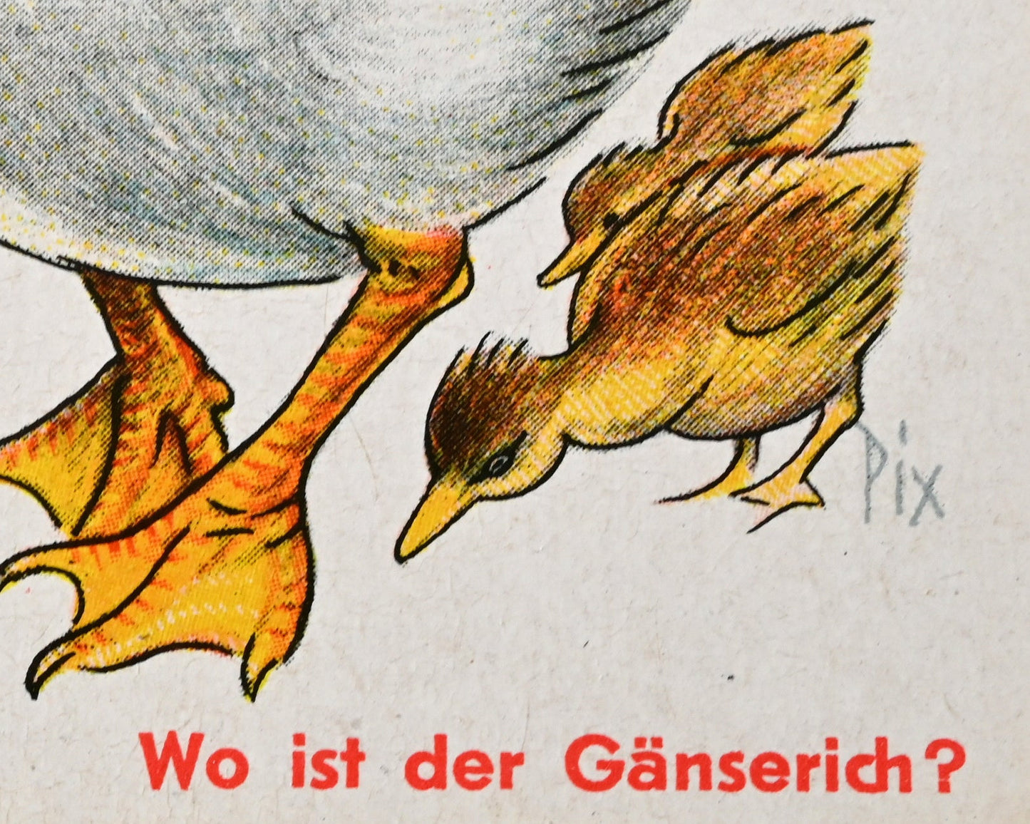 Vintage Card Game – Schwarzer Peter Quartett, Otto Pech “Pix”, VEB Altenburg, Original Box – 1950s