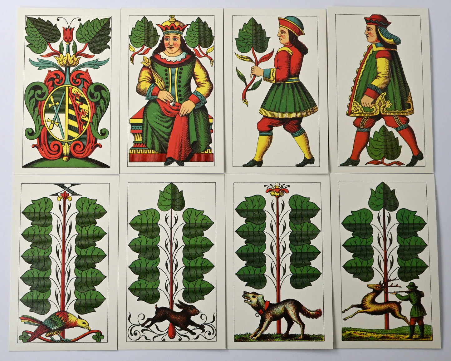 Skatspiel, Altenburger Spielkarten, Schwerdter Karte, deutsches Blatt, Spielkartenbox, Faksimile Edition, 1980er Jahre