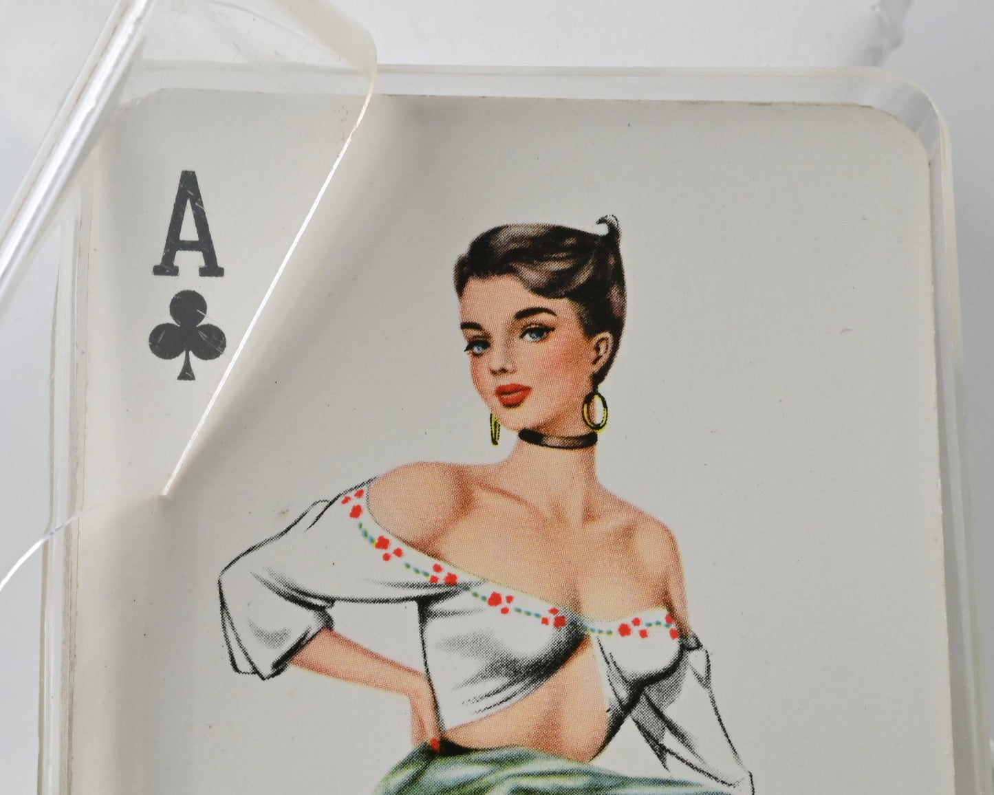 Bielefelder Playing Cards – Pin-Up “Baby Dolls / Sweetheart” Motif, Rommé, Poker, Bridge, Canasta Playing Cards, Vintage Collectible – 1970s
