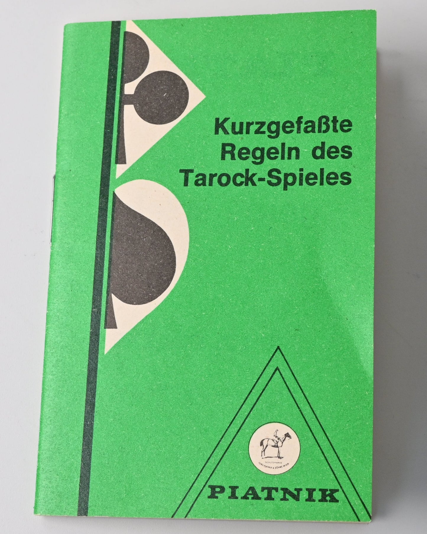 Tarock – Industrie und Glück, Piatnik Tarock Nr 1936, großes Kartenformat, 54 Blatt, Ferdinand Piatnik und Söhne Wien, 1970er Jahre