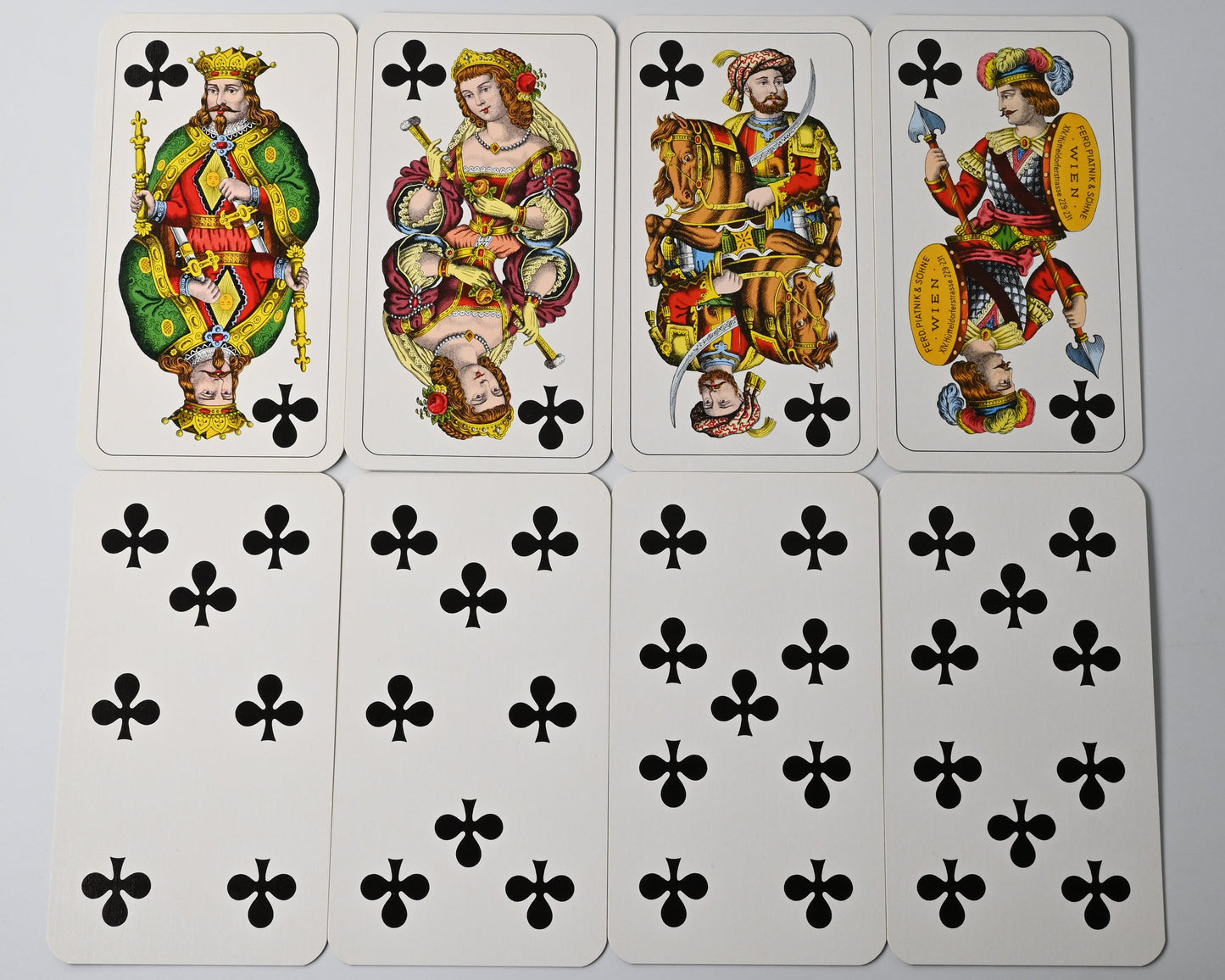 Tarock – Industrie und Glück, Piatnik Tarock Nr 1936, großes Kartenformat, 54 Blatt, Ferdinand Piatnik und Söhne Wien, 1970er Jahre