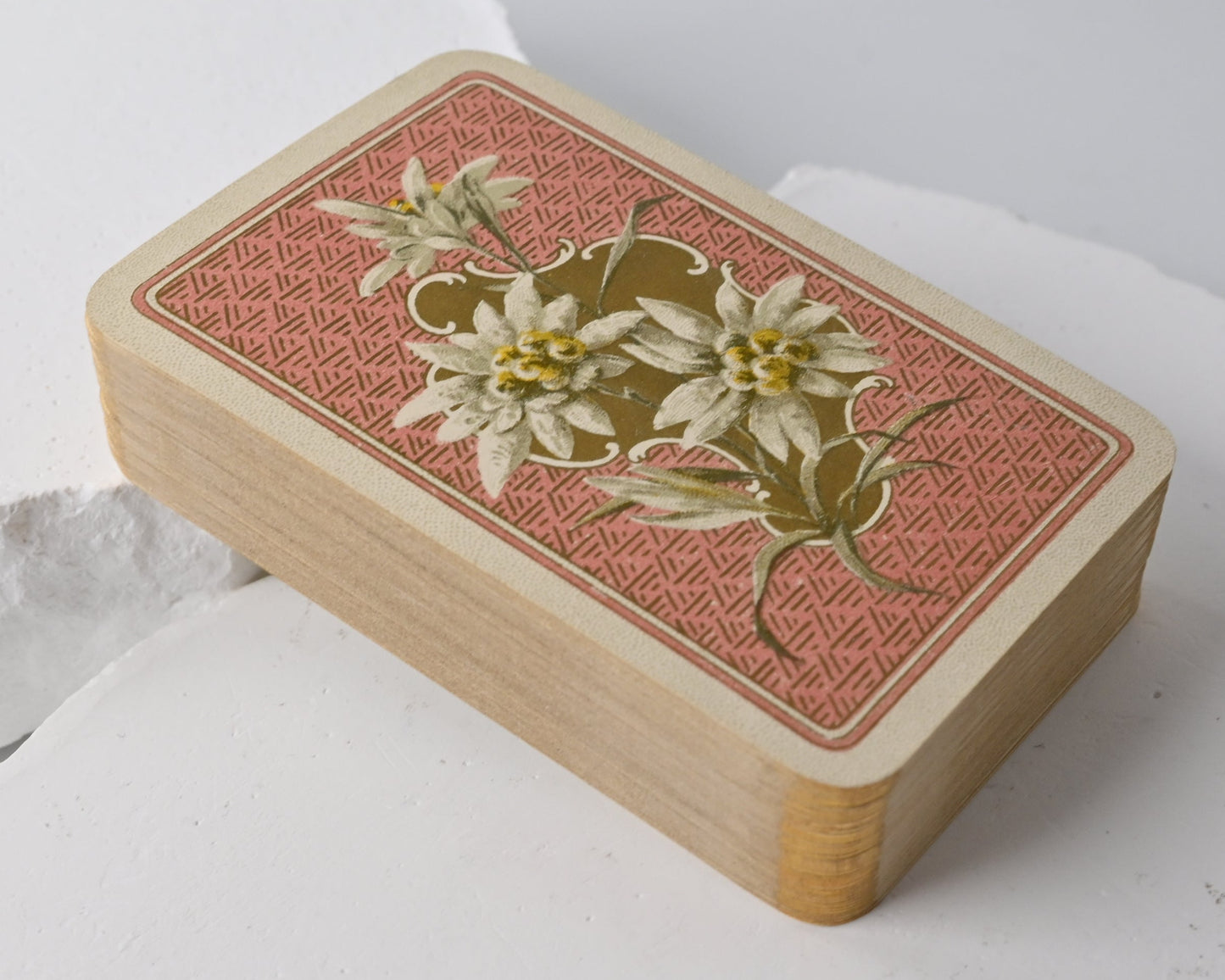 Patience Playing Cards – B. Dondorf, Patience No. 189 “Swiss Costumes”, with Original Booklet, Gilt Edges, One-of-a-Kind – 1900s