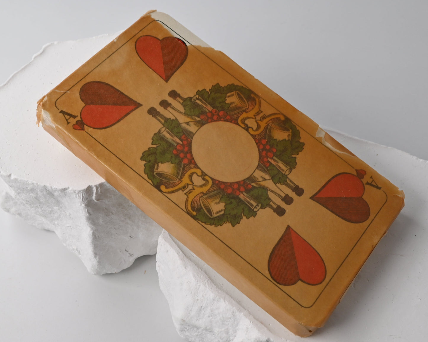 Gaigel, Binokel Spielkarten – Altenburger Spielkartenfabrik, württembergisches Doppelbild, Einzelstück, 1920er Jahre