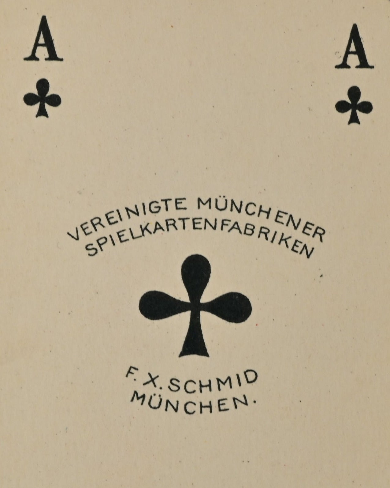 Rummy Playing Cards Double Deck – FX Schmid Munich, Reich Tax Stamp No. 55, Poker, Bridge, Historic Playing Cards – 1930s